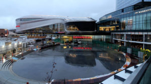 ICE District Ice RInk Pour