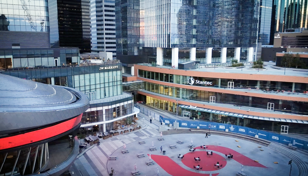 ICE District Downtown Edmonton Live. Work. Play. Stay.