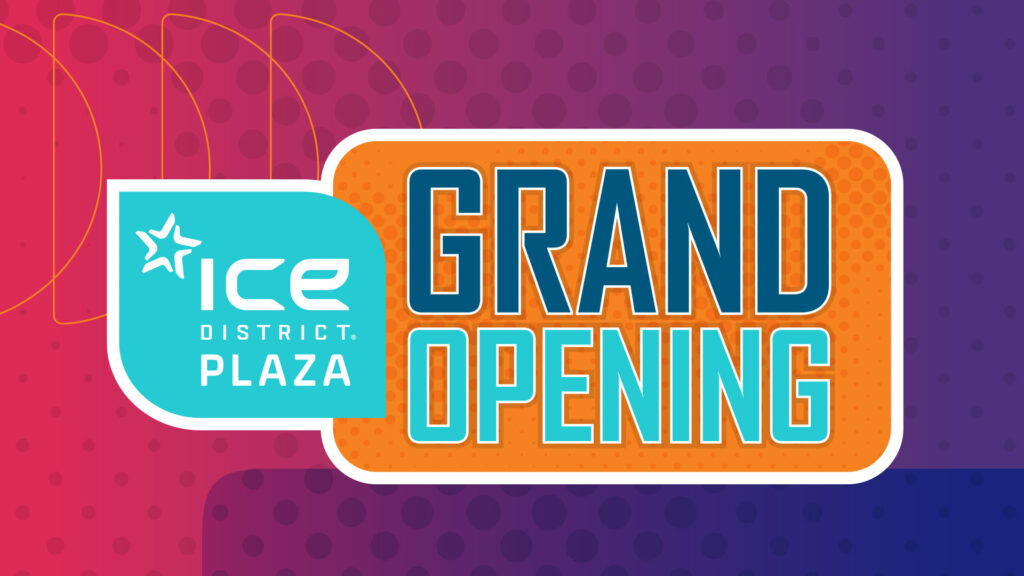 ICE DISTRICT GRAND OPENING LOGO