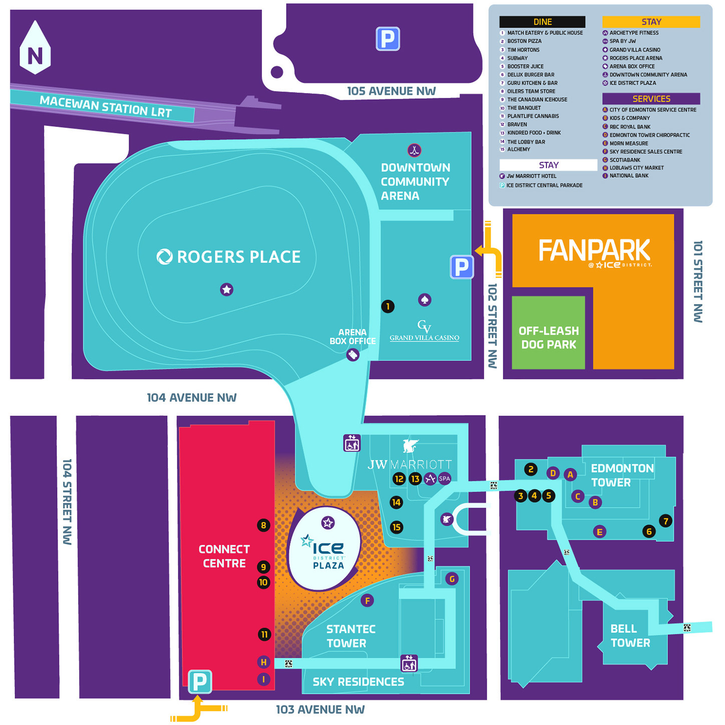 Parking & Directions - Rogers Arena