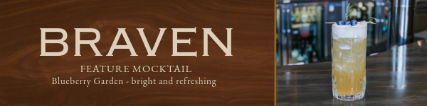 Braven Feature Mocktail - Blueberry Grden
